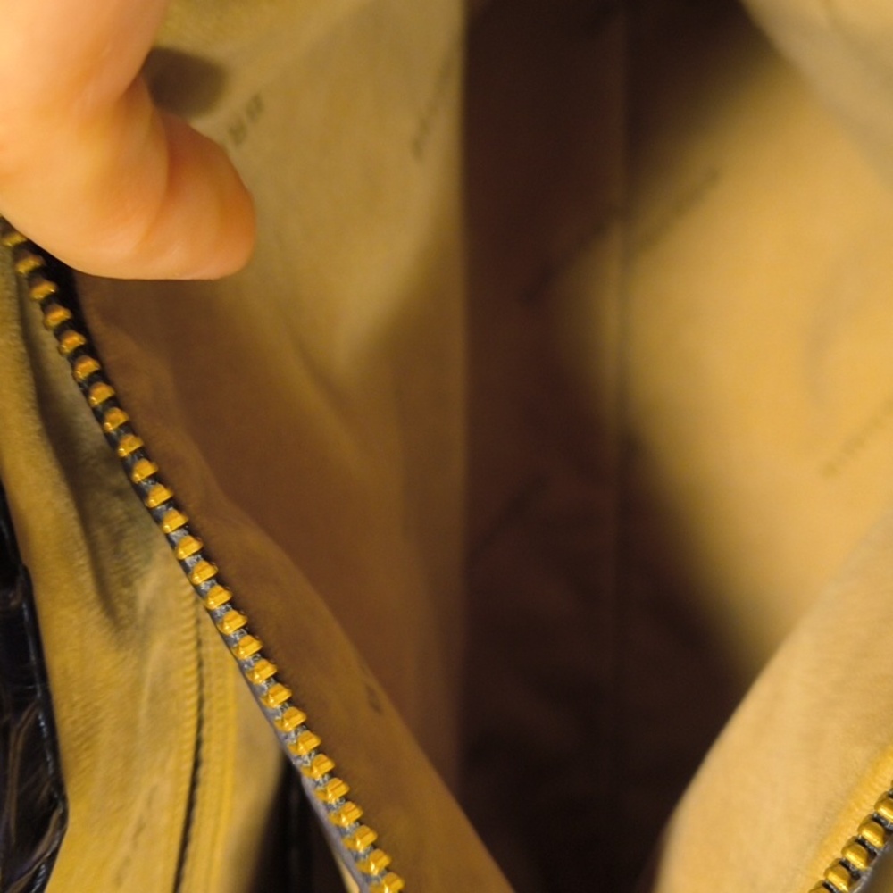 Dark Blue Brahmin Bag - Picture 15 of 16